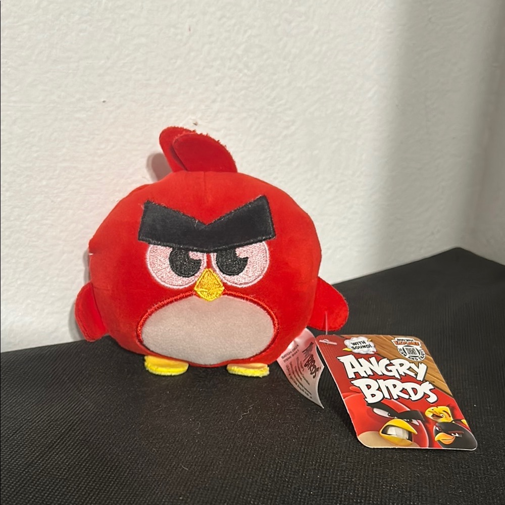 RARE Angry Birds Red Hatchling PoshPaws plush